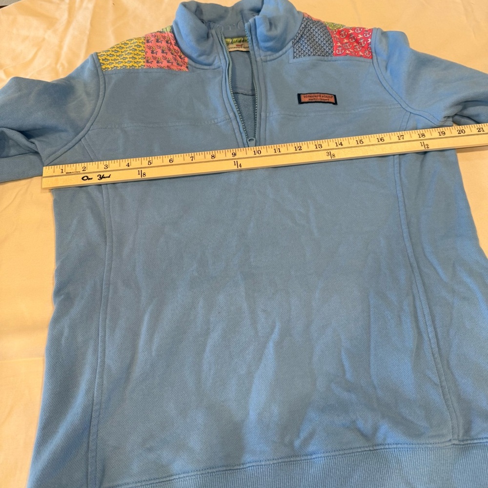 Vineyard Vines Women's Patchwork Pullover Quarter… - image 4